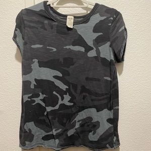 Free people camo top